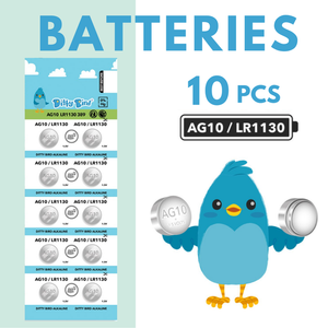 Ditty Bird® Replacement Batteries (10 pack)