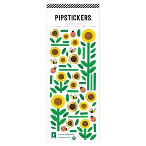 Pipsticks® 3"x7" Sticker Sheet: Shine Like a Sunflower