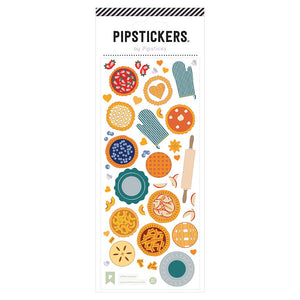 Pipsticks® 3"x7" Sticker Sheet: Upper Crusts