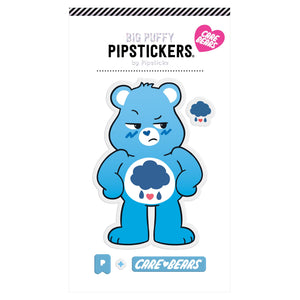 Pipsticks® Big Puffy Sticker: Care Bears - Grumpy Bear