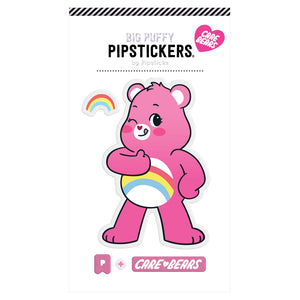 Pipsticks® Big Puffy Sticker: Care Bears - Cheer Bear