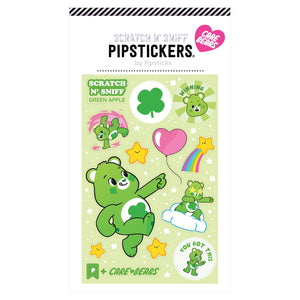Pipsticks® 4x6" Scratch 'n Sniff Sticker Sheet: Care Bears Good Luck Bear
