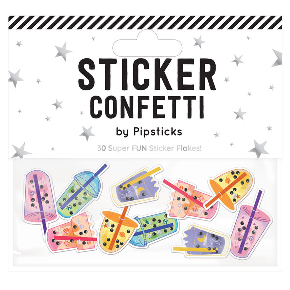Pipsticks® Sticker Confetti: Universally Bubbly