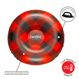 Coconut Outdoor 48" Jumbo Snow Tube - Buffalo Plaid