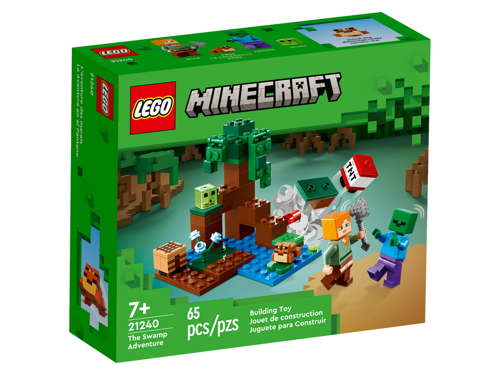 Landbrugs Ulempe acceptere LEGO® Minecraft™ The Swamp Adventure 21240 – Growing Tree Toys