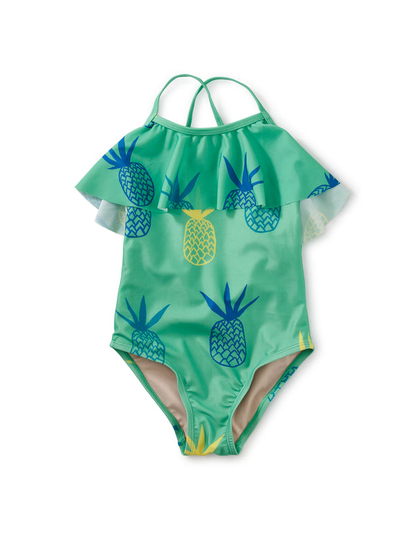 Tea Collection Flutter One-Piece Swimsuit Pinas