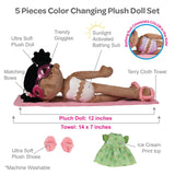 Adora Sunshine Friends Color-Changing Plush Doll & Doll Clothes Set - Skye