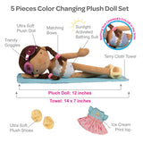 Adora Sunshine Friends Color-Changing Plush Doll & Doll Clothes Set - Daisy