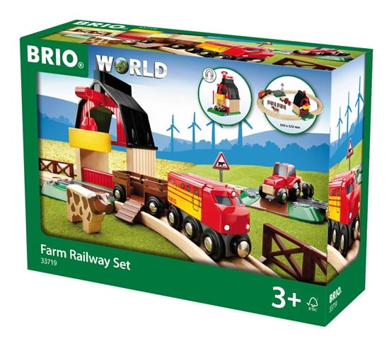 Brio Farm Railway Set 33719