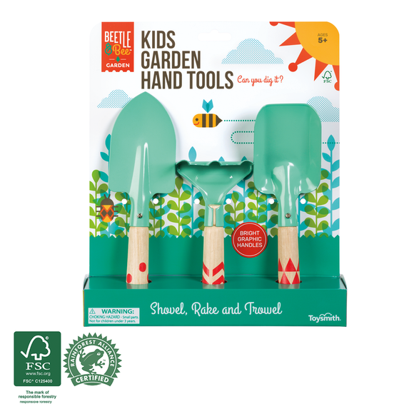 Beetle & Bee Garden - Kids Garden Hand Tools