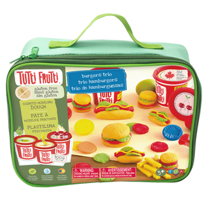 Tutti Frutti™ Dough Carry Case Hamburger Trio Kit