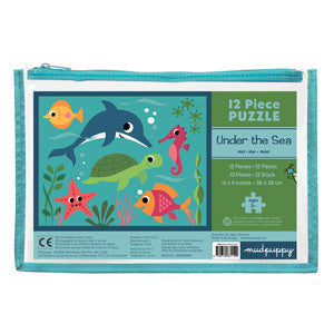 Mudpuppy Pouch Puzzle - Under the Sea