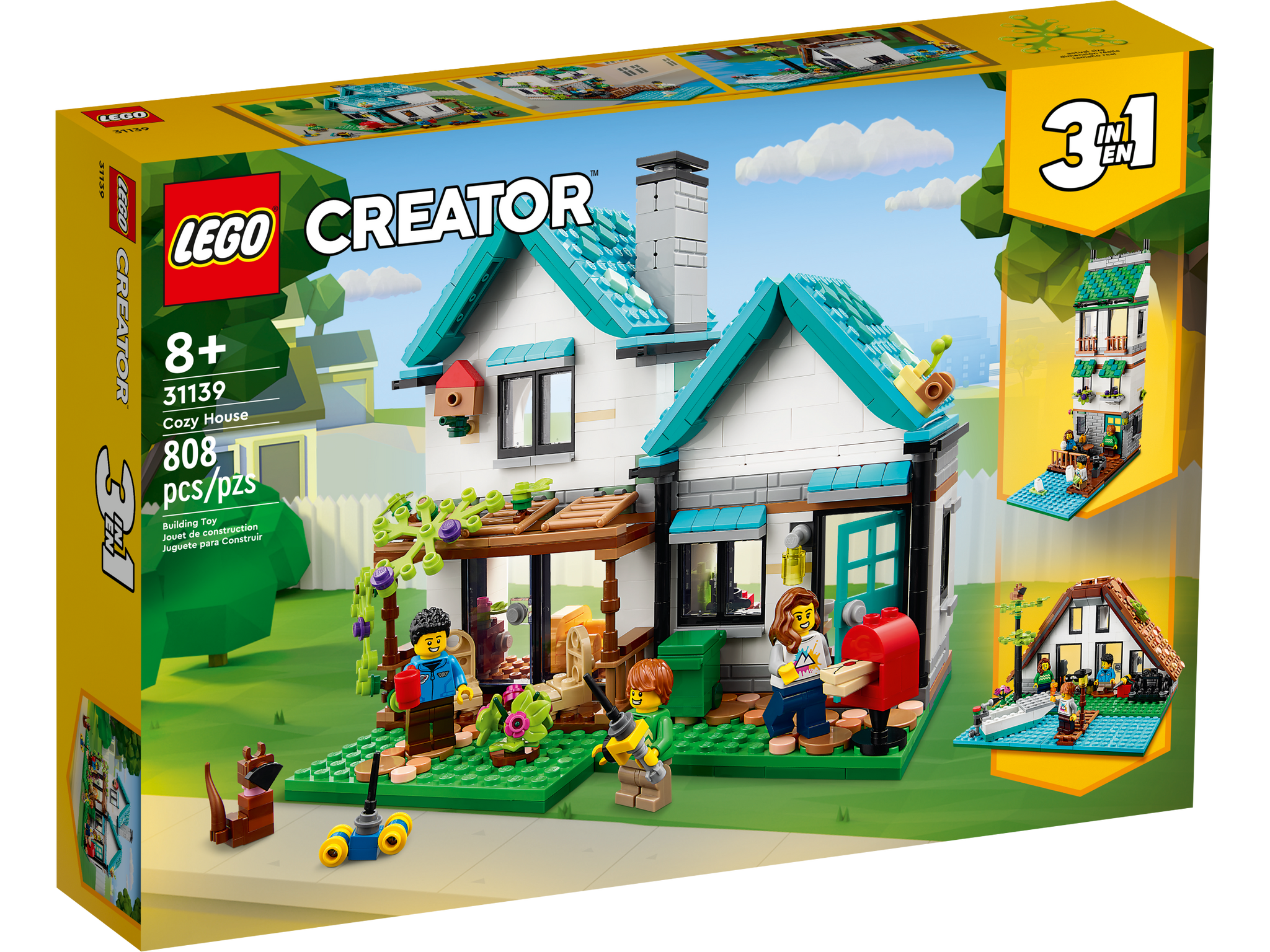 Tablet rammelaar Biscuit LEGO® Creator Cozy House 31139 – Growing Tree Toys