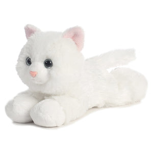 Aurora Mini Flopsie Sugar Too White Cat 8"