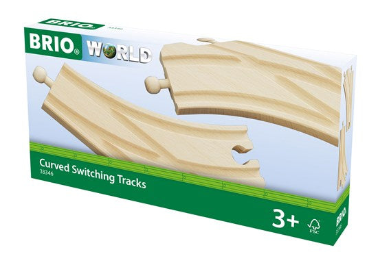 Brio Stacking Curved Switching Tracks 33346
