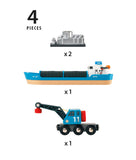 Brio Freight Ship & Crane 33534