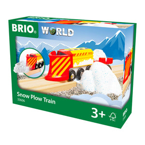 Brio Snow Plow Train 33606