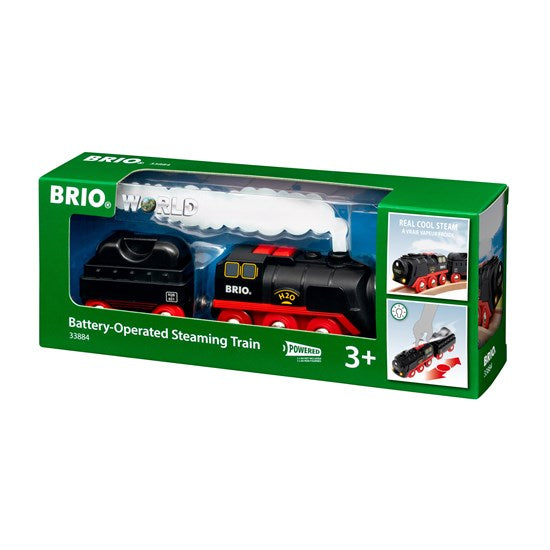 Brio Battery-Operated Steaming Train 33884 – Growing Tree Toys
