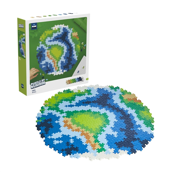 Plus-Plus Puzzle By Number: Earth (800 pieces)
