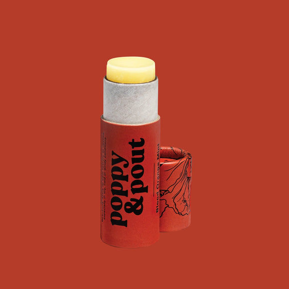 Poppy & Pout Lip Balm: Blood Orange Mint