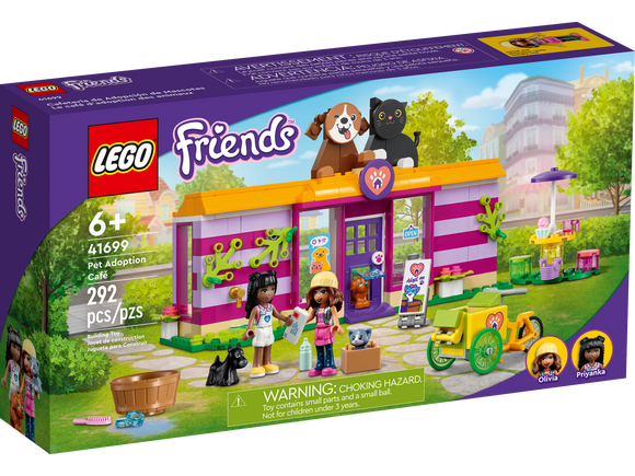 LEGO® Friends Pet Adoption Cafe 41699