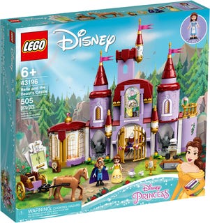 LEGO® Disney Belle and the Beast's Castle 43196