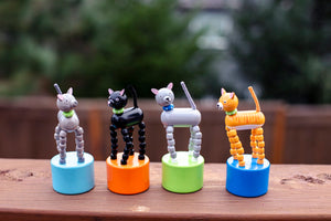 Jack Rabbit Creations Kitty Push Puppets (1 randomly selected)