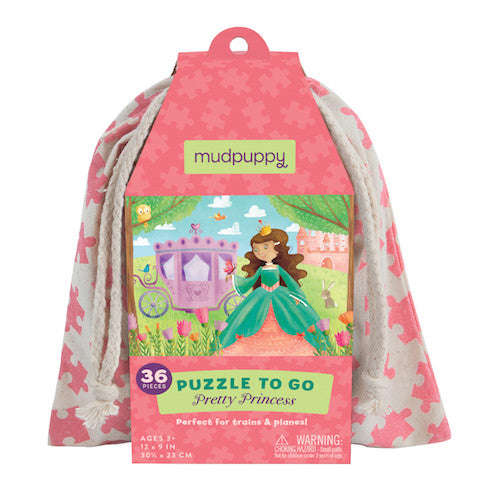 Mudpuppy Puzzle To Go - Princess