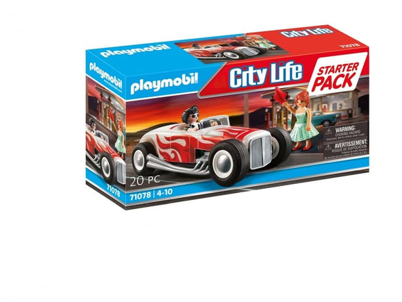 Playmobil City Life: Starter Pack Hot Rod 71078