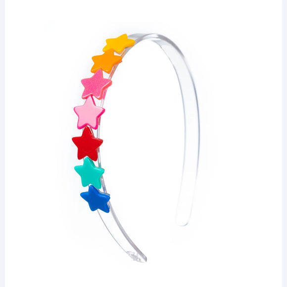 Lilies & Roses Headband Centipede Star Rainbow