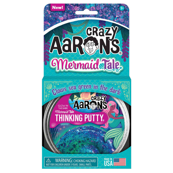 Crazy Aaron's Thinking Putty Mermaid Tale
