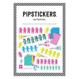 Pipsticks® 4x4" Sticker Sheet: You're A Cut Up