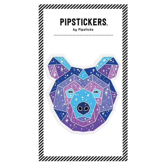 Pipsticks® Big Puffy Sticker: Astrology Bear
