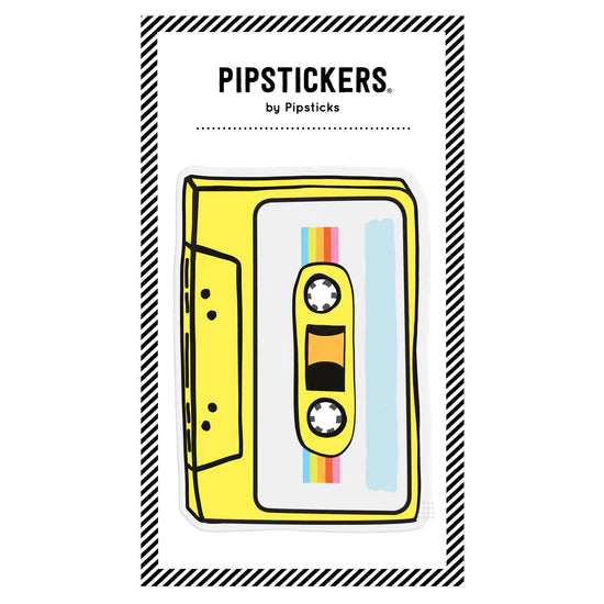 Pipsticks® Big Puffy Sticker: Cassette