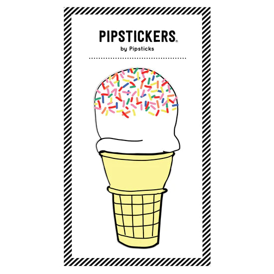 Pipsticks® Big Puffy Sticker: Ice Cream