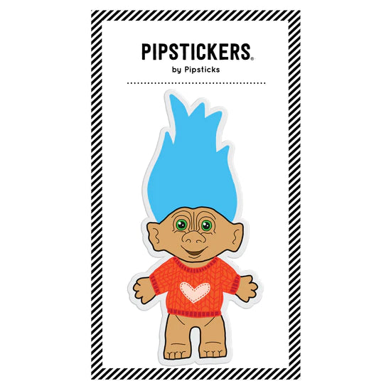 Pipsticks® Big Puffy Sticker: Troll