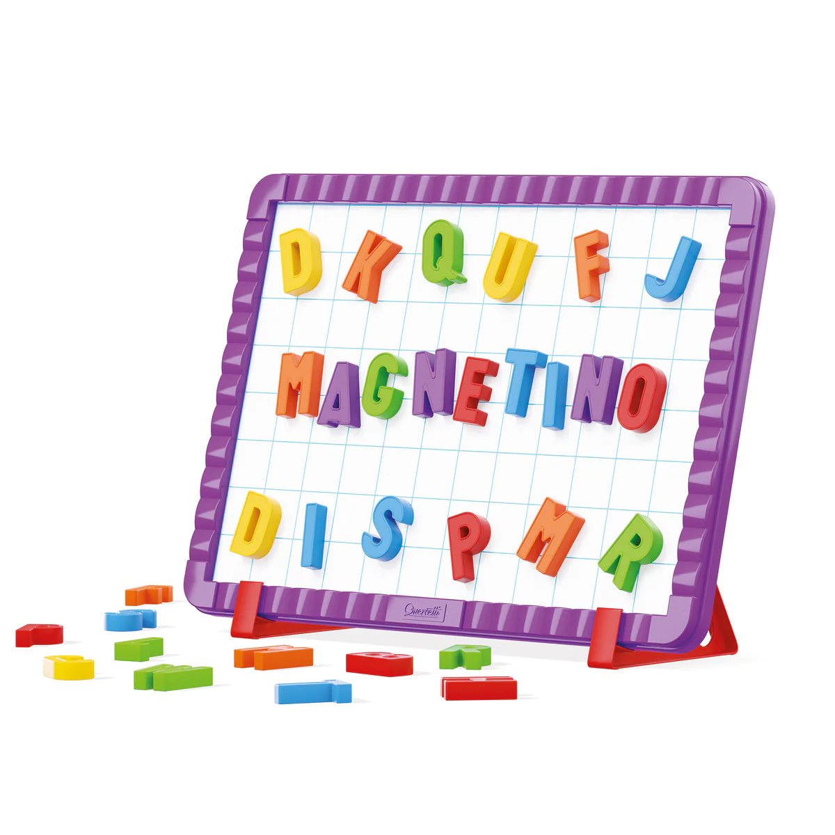 Quercetti® Magnetic Letters Starter Set with Board – Growing Tree Toys