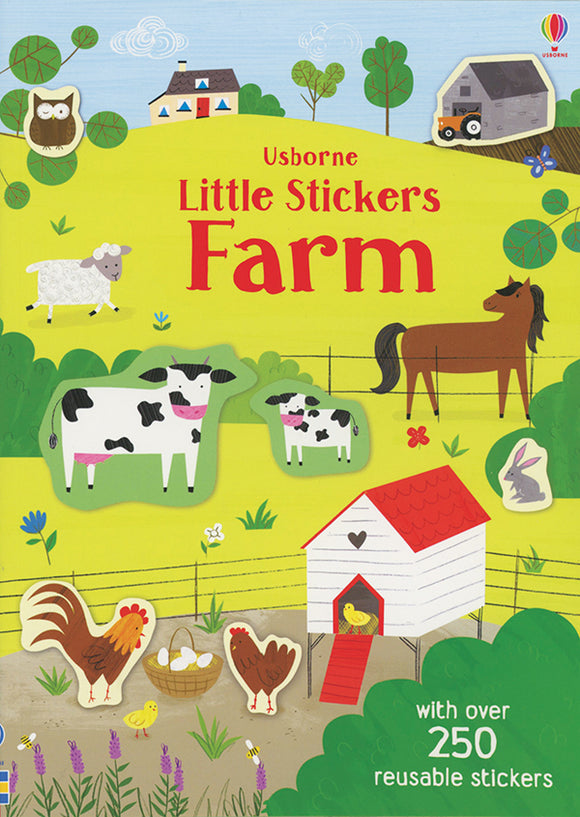 Usborne Little First Stickers Farm