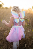Great Pretenders Rainbow Sequins Skirt, Wings and Wand