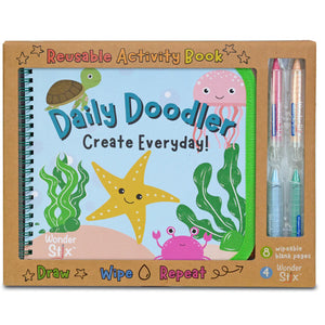 Daily Doodler Activity Book - Sea Life