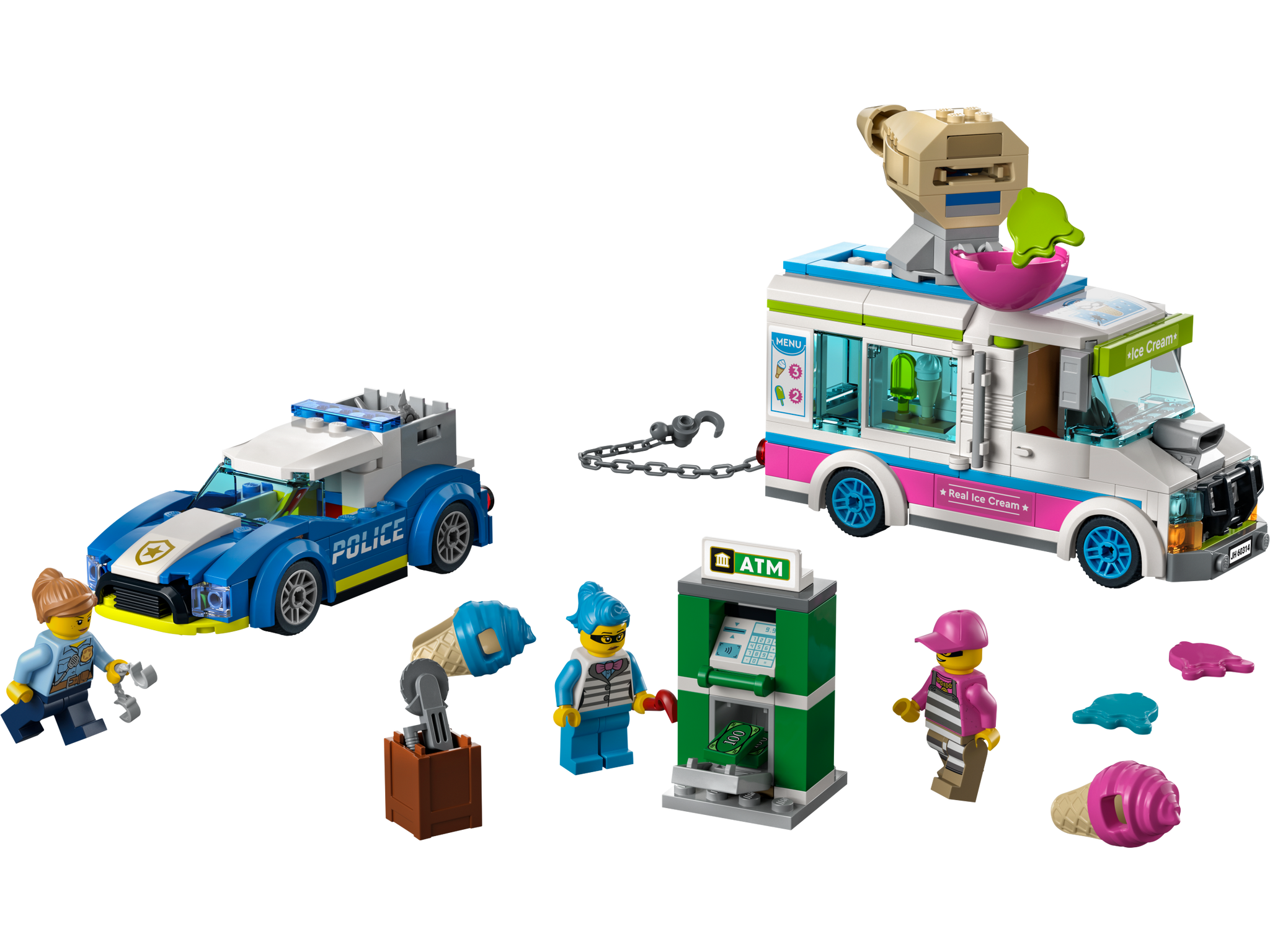 LEGO® Ice Cream Truck Police Chase 60314 – Growing Tree Toys