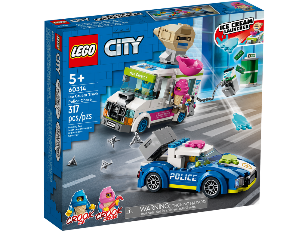 Lego city police truck 2025