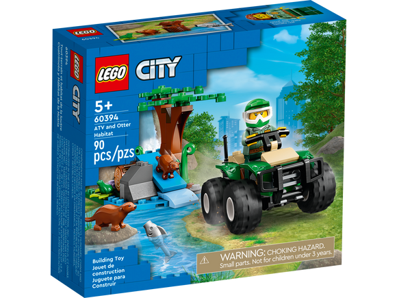 LEGO® City ATV and Otter Habitat 60394