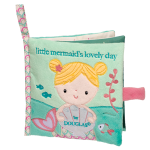 Douglas Baby Soft Activity Book Mermaid 6"