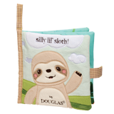 Douglas Baby Soft Activity Book Stanley Sloth 6"