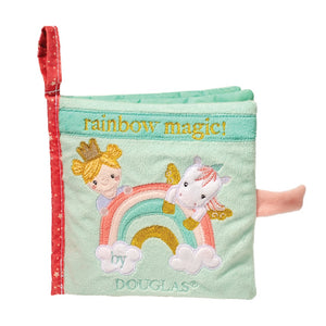 Douglas Baby Soft Activity Book Rainbow Magic 6"
