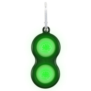 Fat Brain Toys Simpl Dimpl Keychain - Glow-in-the-Dark