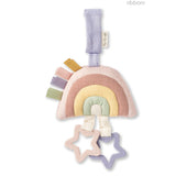 Itzy Ritzy Bitzy Ritzy Jingle™ Attachable Travel Toy - Pastel Rainbow
