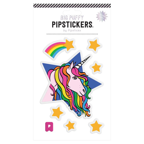 Pipsticks® Big Puffy Sticker: Starry Unicorn