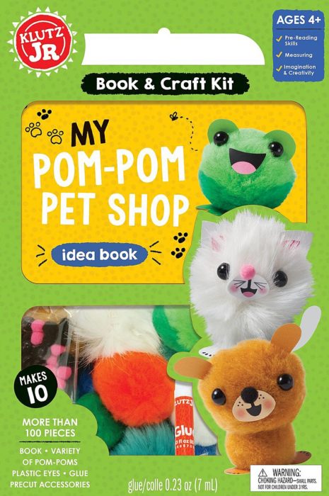 Klutz Jr. My Pom Pom Pet Shop